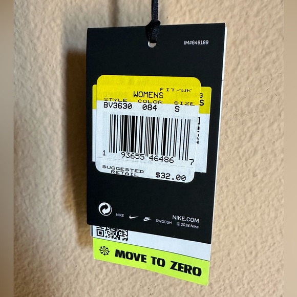 Nike Marl Grey Size Small Sports Bra - Picture 5 of 6